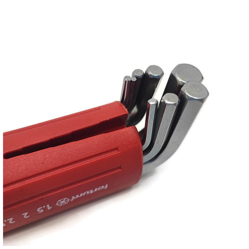 L-kľúče imbus zástrčné - sada 9 ks