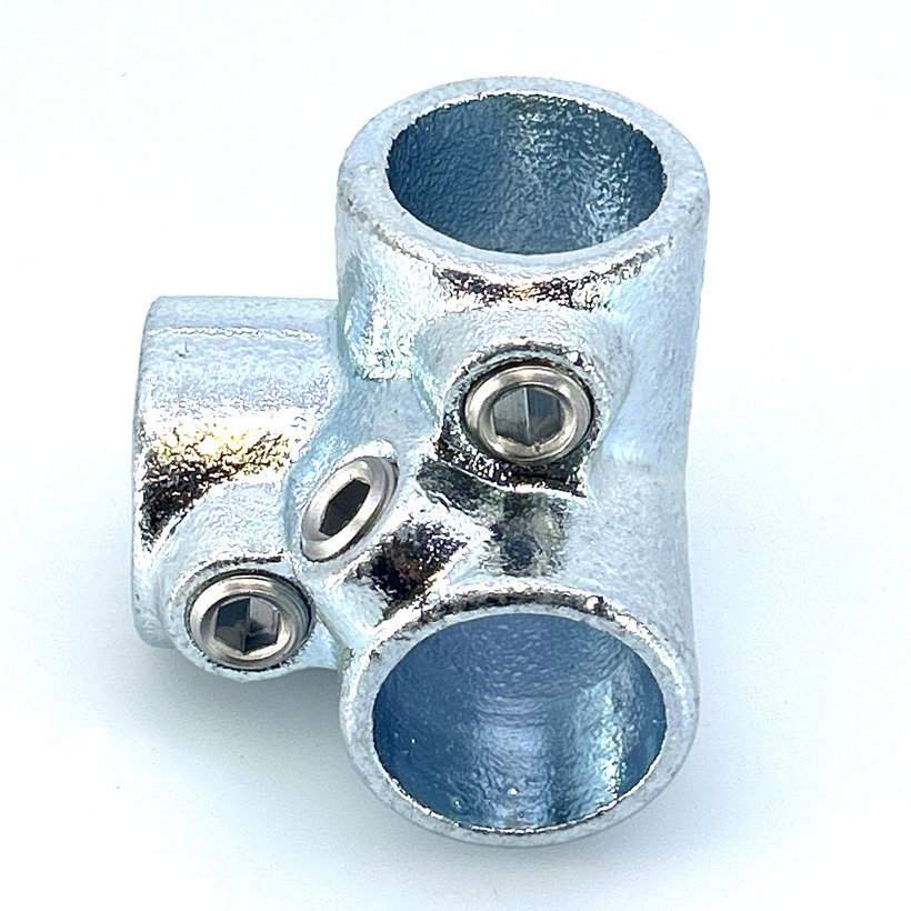 Spojovací článok tri vetvy 27 mm - pozinkovaný