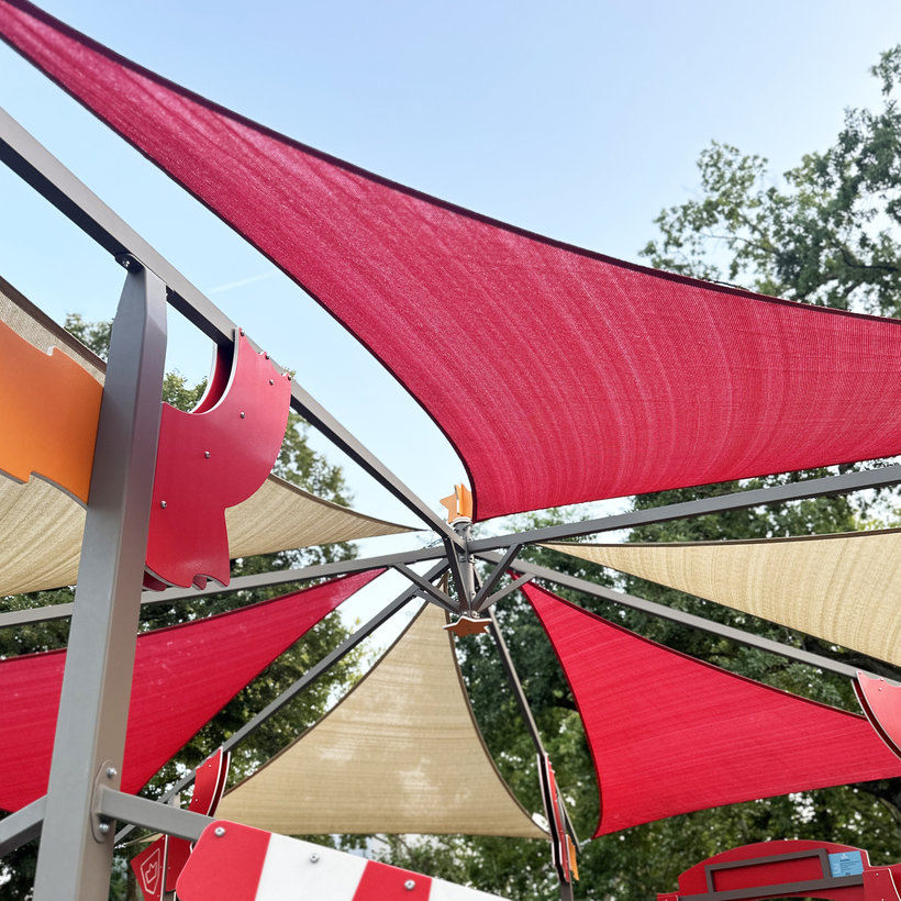 Tieniaca plachta antracit 3,6x3,6x3,6 m