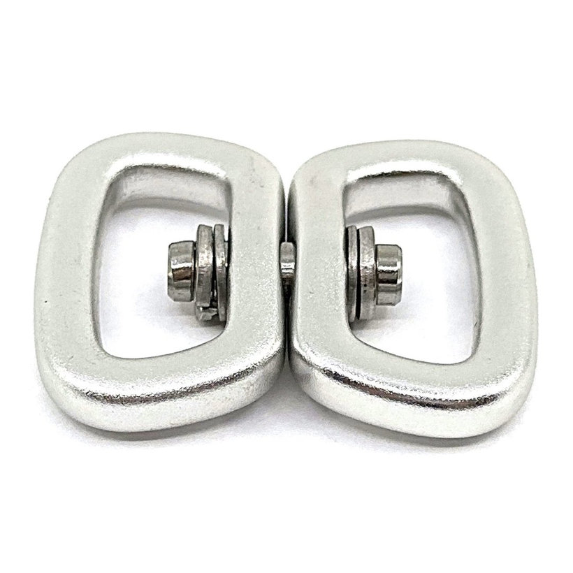 Otočná spojka strieborná 51x20mm