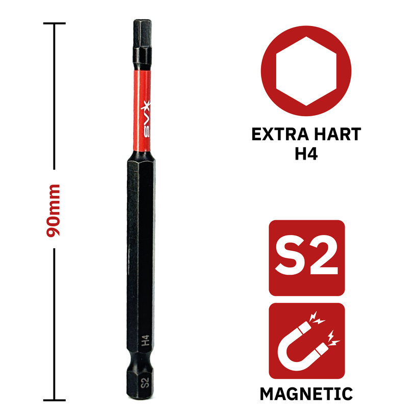 Bit magnetický H4x90 mm