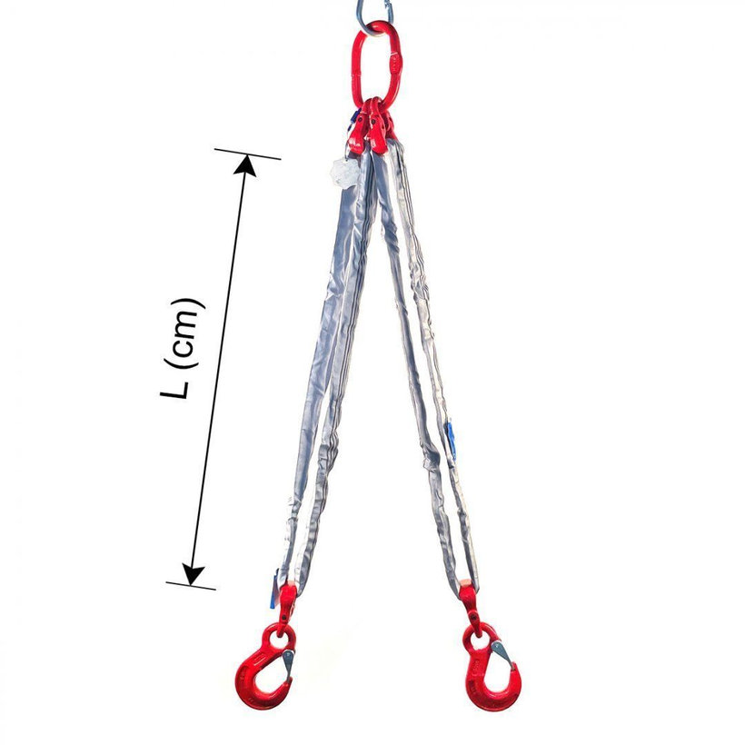 Textilný záves OKO-2 HÁK 5600/4000 kg, 2,5 m