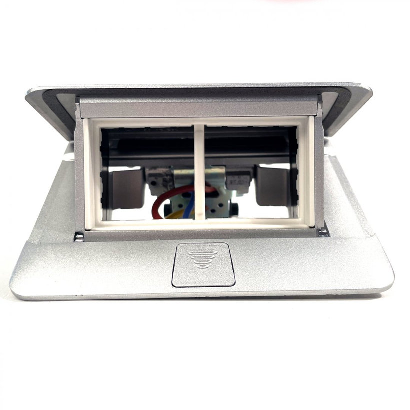 Pop-up krabica - matný hliník - 4 modul