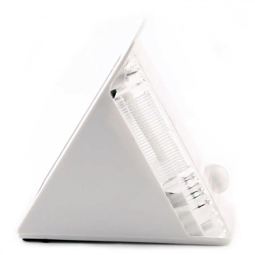 Solárne LED nástenné svetlo s pohybovým PIR detektorom šedobiele