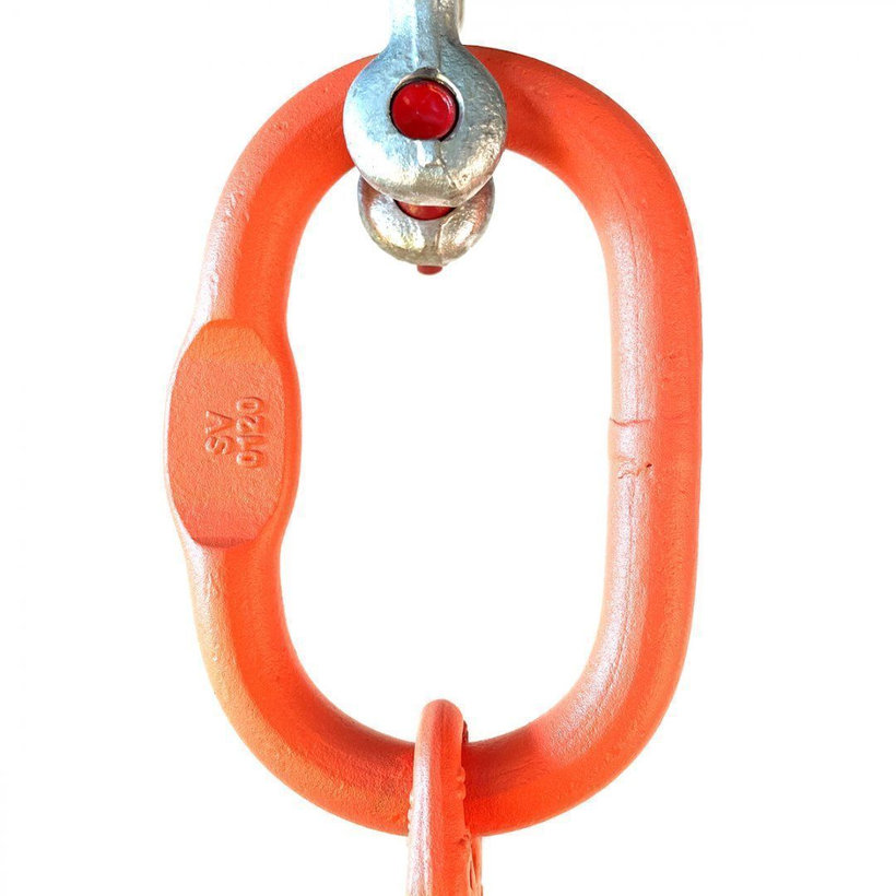 Reťazový záves oko-hák tr 100 so skracovačom (6 m, 4000 kg, 10 mm)