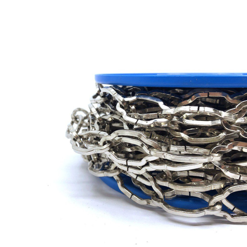 Reťaz ozdobná lustrová/poniklovaná 2,8mm