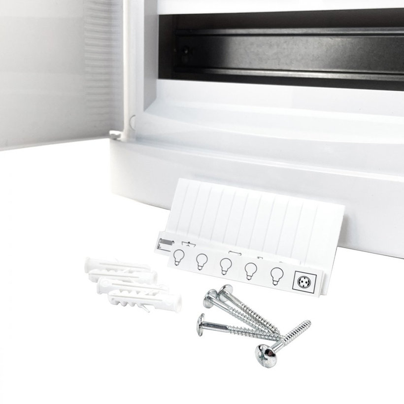 Rozvodnica nadomietková biela N12 - C/N2 287x236x112mm