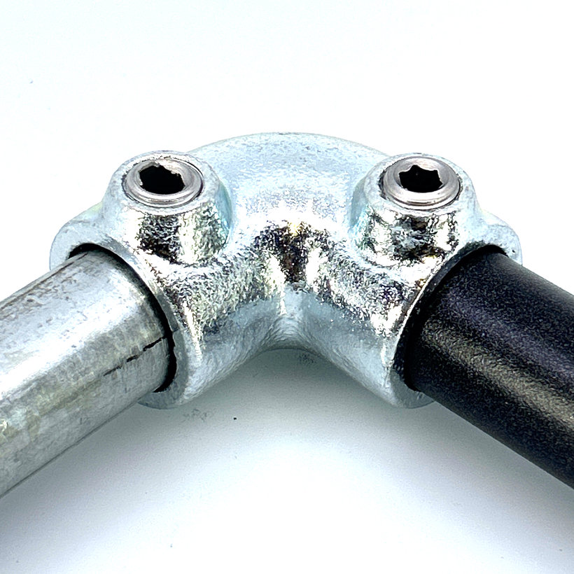 Spojovací článok tvar L 27 mm - pozinkovaný