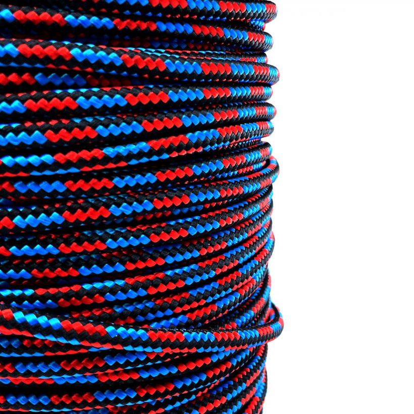 PES lano s jadrom farebné 16pr 3mm