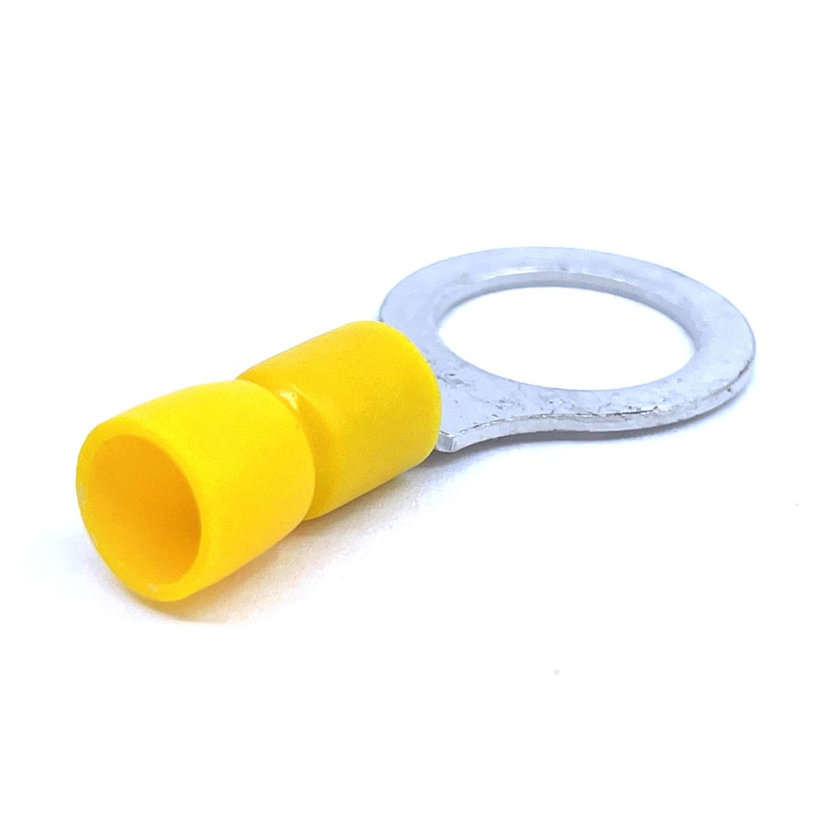 Izolované Cu káblové oká lisovacie žlté 6mm²