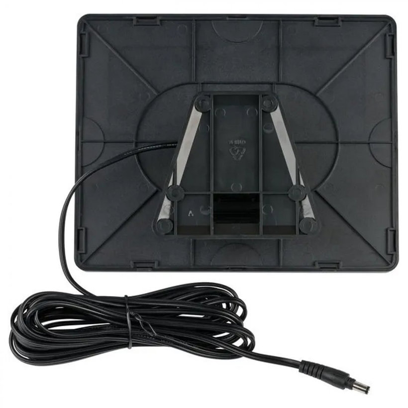 Solárny LED reflektor s pohybovým PIR detektorom antracit