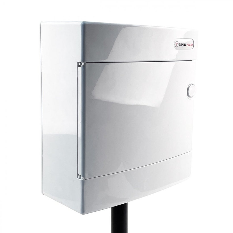 Rozvodnica nadomietková biela N8 - C/N 215x236x102mm