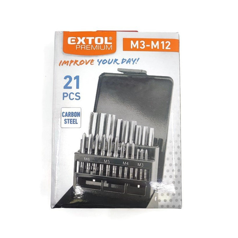 Závitníky 21-dielna sada