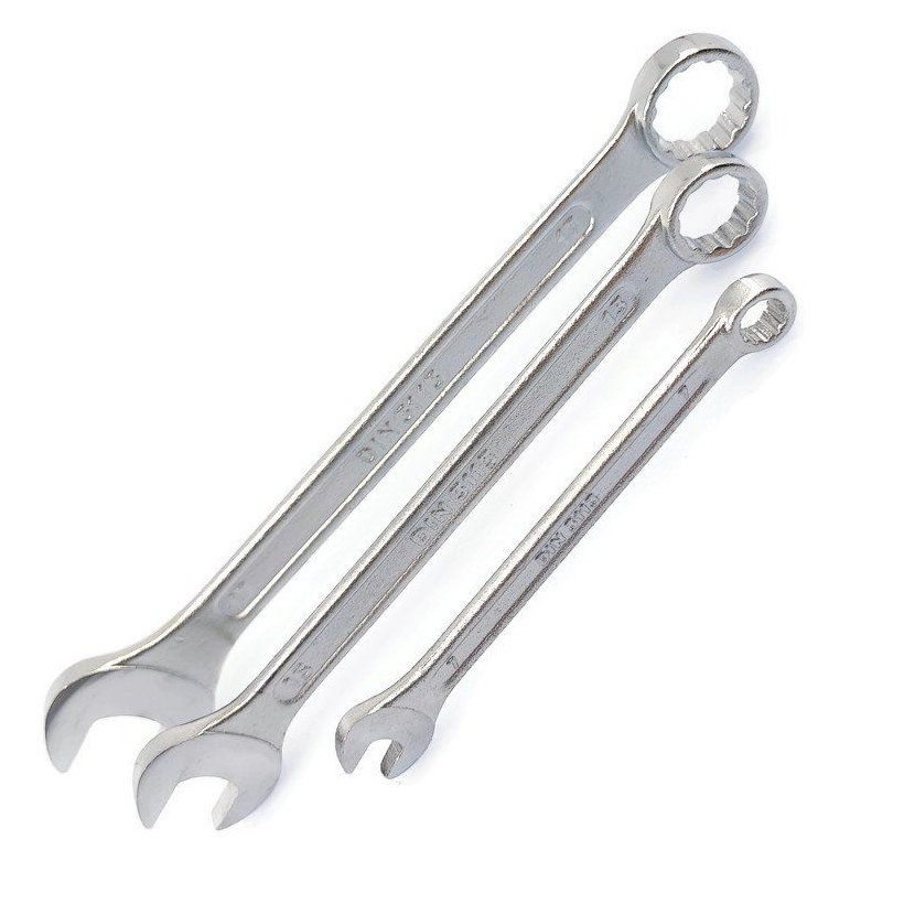 Kľúče oko - vidlica, 9-dielna sada