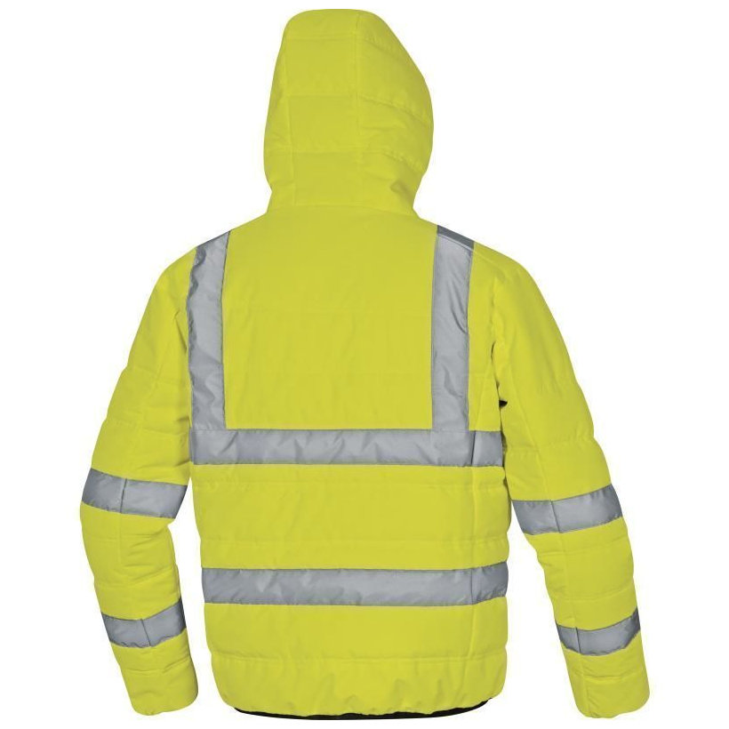 Reflexná prešívaná bunda DOON HV žltá XXL
