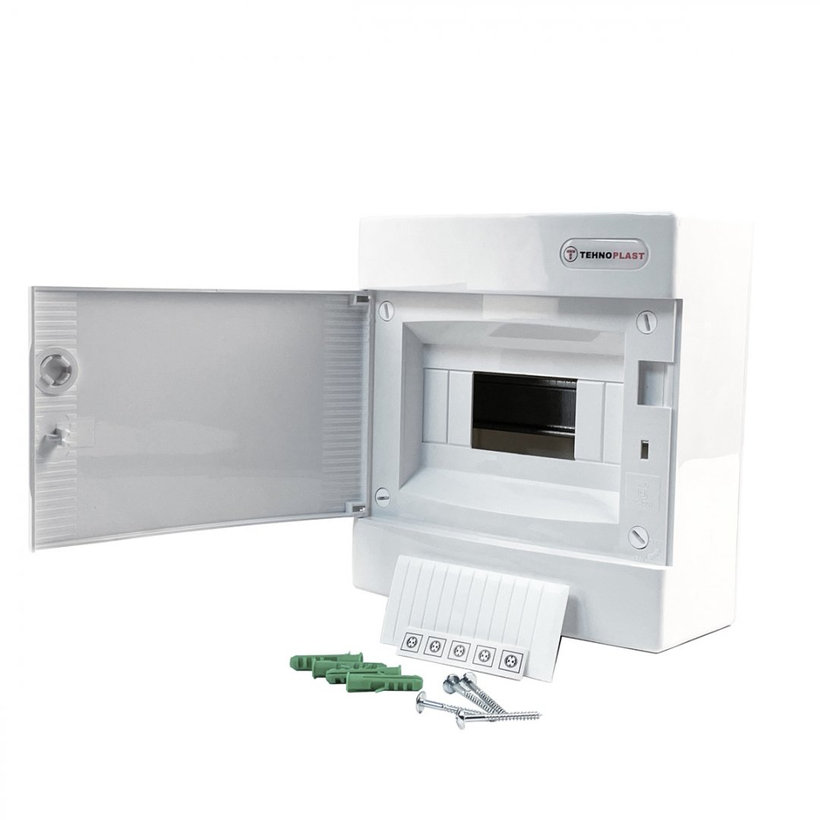 Rozvodnica nadomietková biela N8 - C/N 215x236x102mm