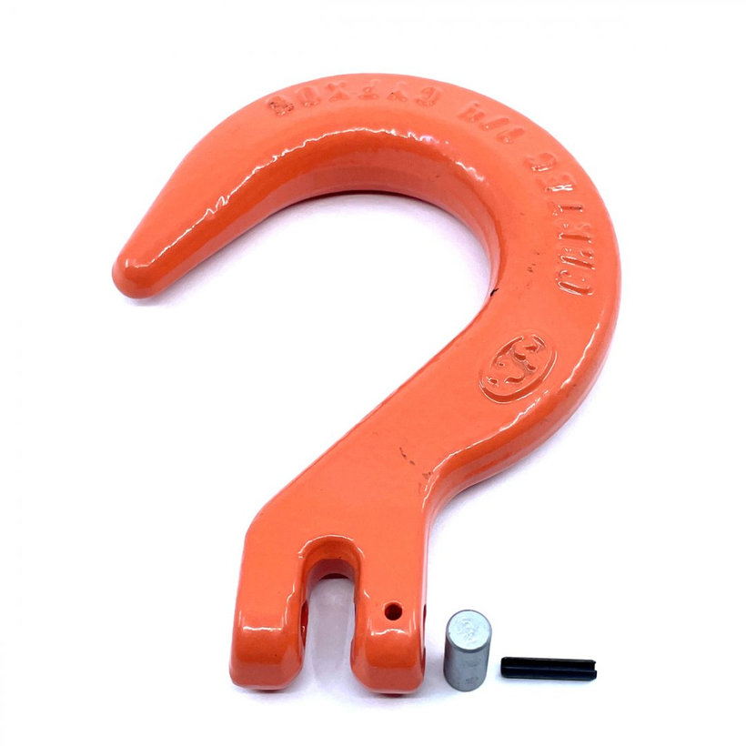 Zlievarenský hák s vidlicou tr 100 oranžový 10mm