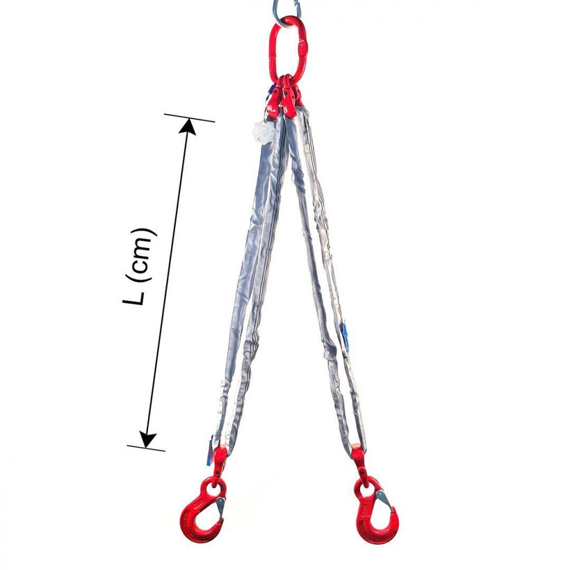 Textilný záves OKO-2 HÁK 5600/4000 kg, 2 m