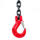 Reťazový záves hák-hák tr 80  (1 m, 1120 kg, 6 mm)