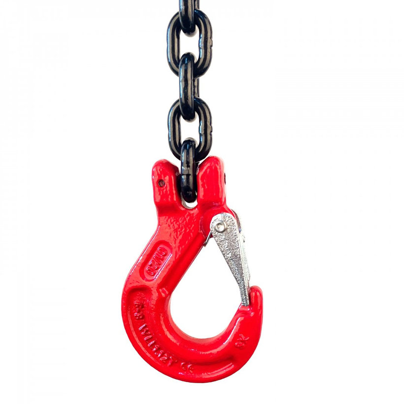 Reťazový záves hák-hák tr 80  (1 m, 1120 kg, 6 mm)