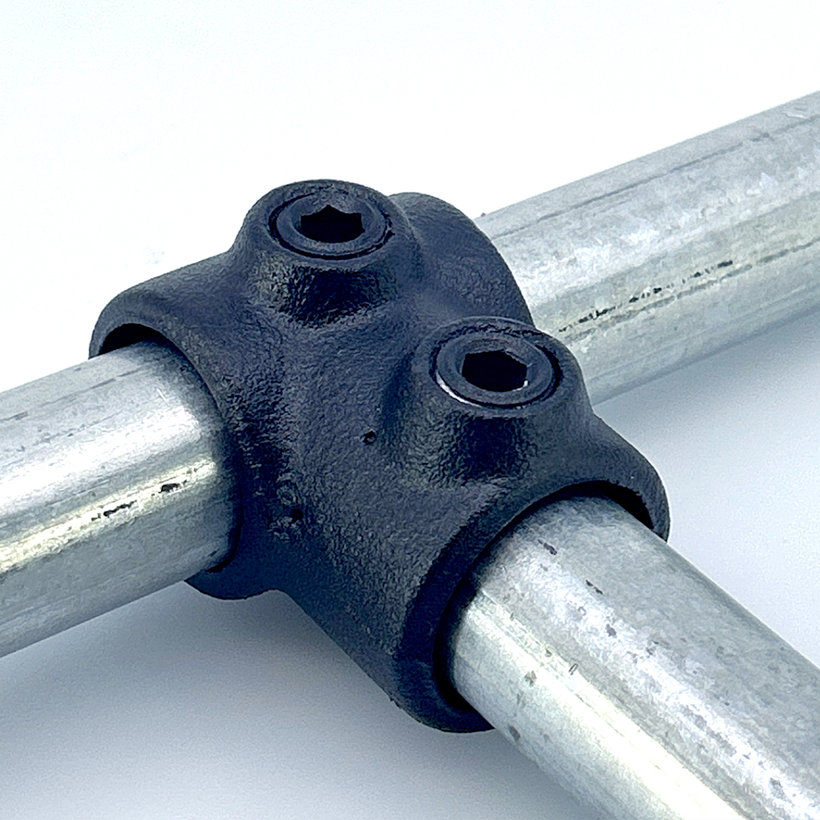 Spojovací článok tvar I 27 mm - čierny