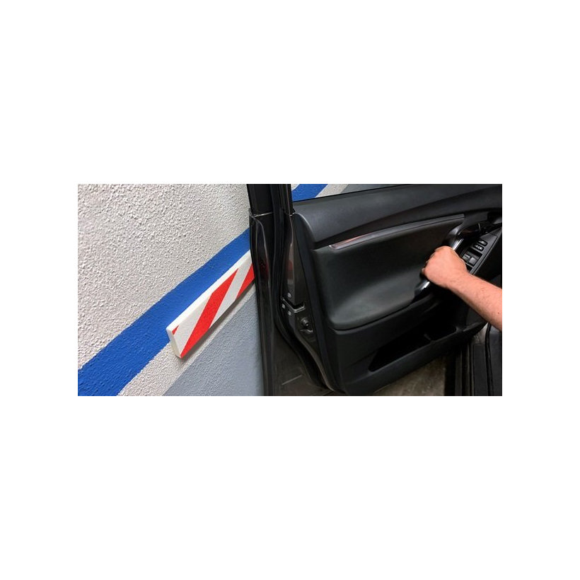 Ochrana bočných stien parkoviska 490x75x15mm