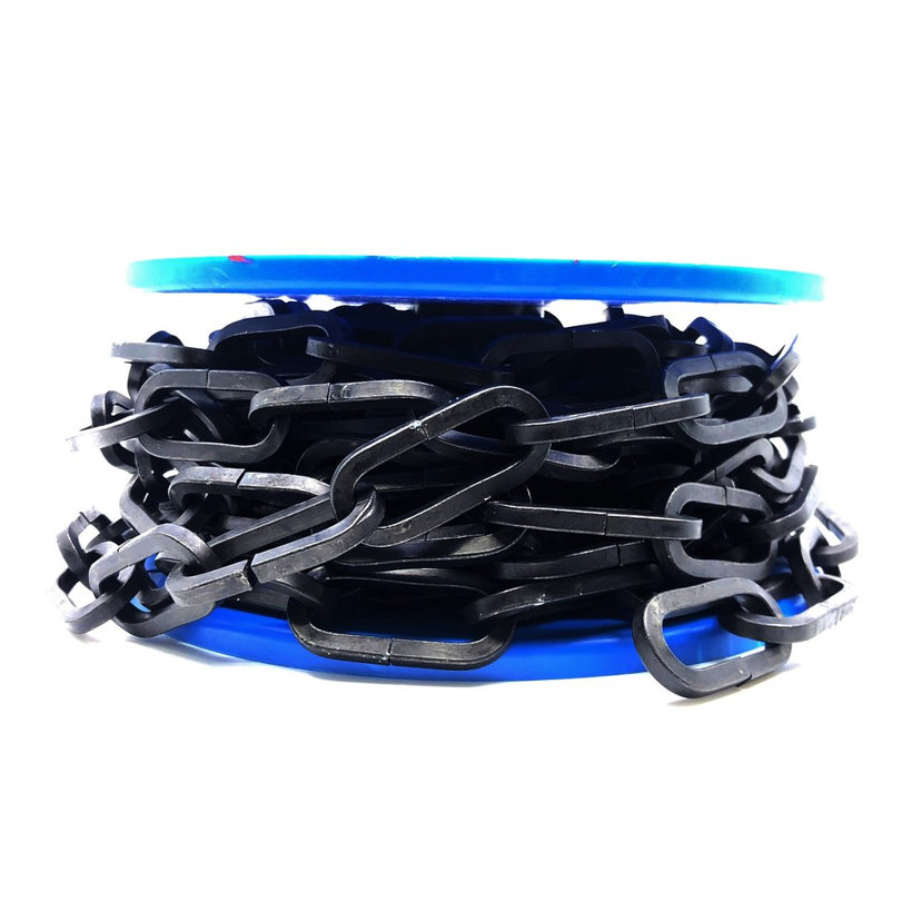 Reťaz ozdobná/čierna 6mm