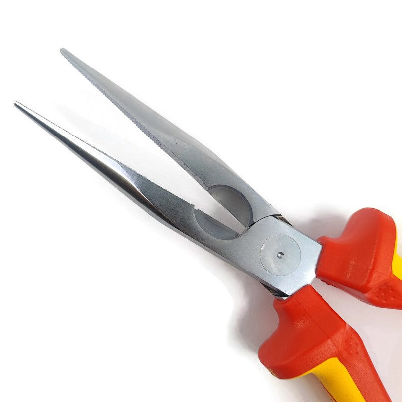 Kliešte polguľaté s britmi 200 mm