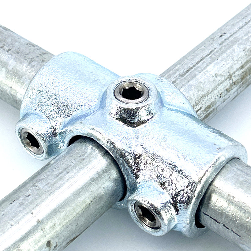 Spojovací článok tvar X 27 mm - pozinkovaný