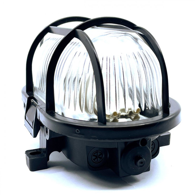 Oválne svietidlo Color čierne