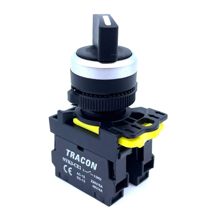 Otočný spínač s páčkou 2-polohový