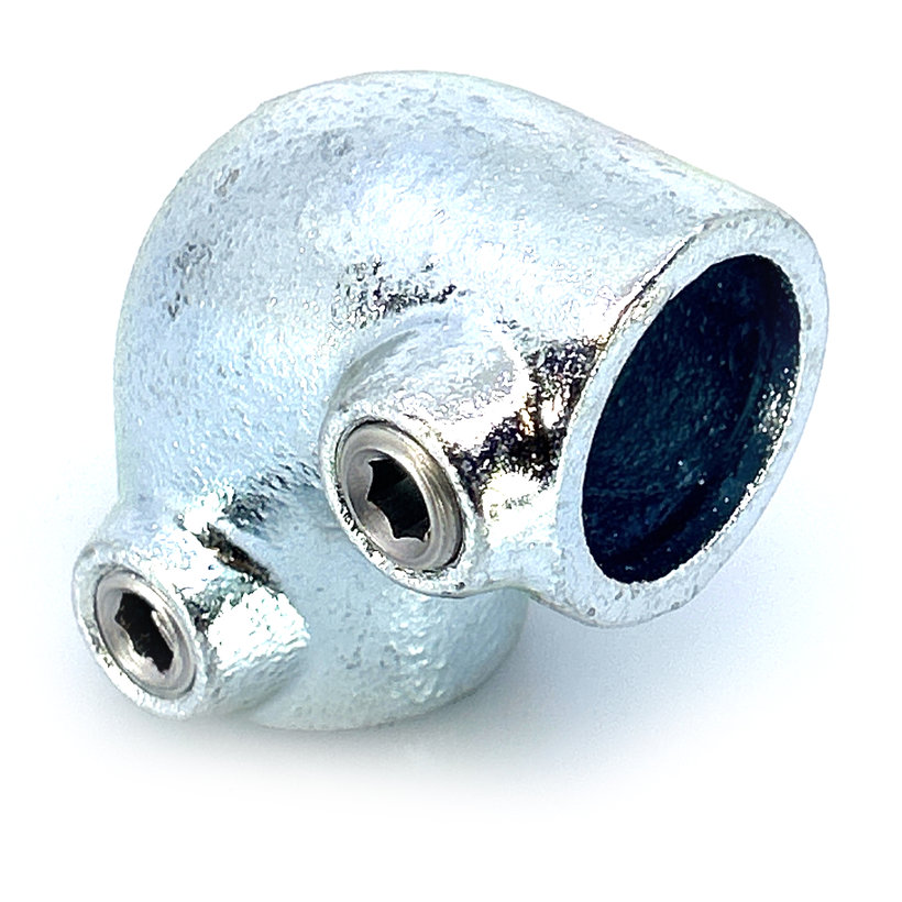 Spojovací článok tvar L 27 mm - pozinkovaný