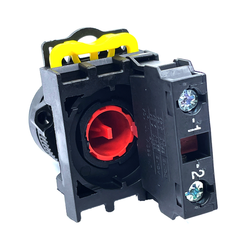 Klasické tlačidlo červené