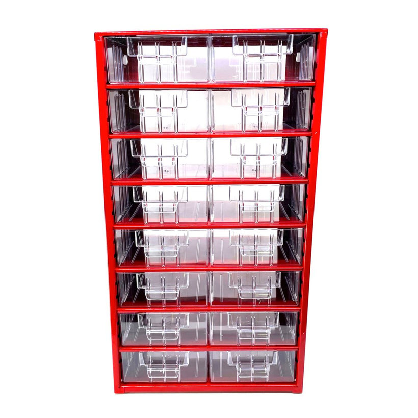 MARS Skrinka 16 S - červená 551x306x155mm