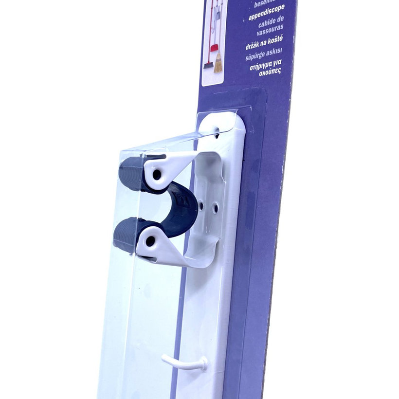 Držiak na metlu trojitý 32x370x46mm