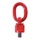 Otočné závesné oko tr 80 červené M42x50