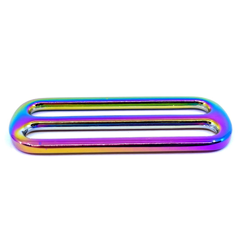 Prievlačná spona dúhová 16x5mm