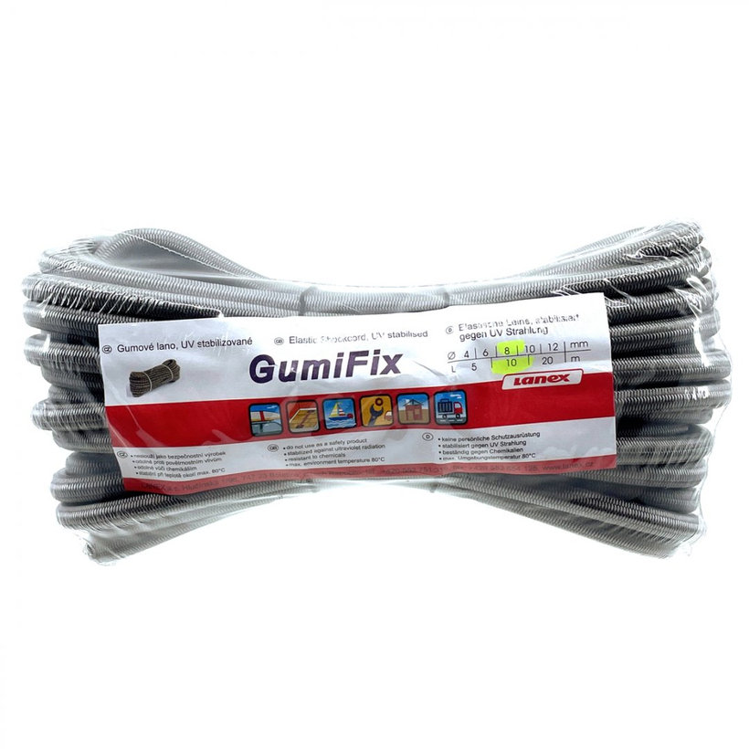 Gumolano s opletom 5m 8mm