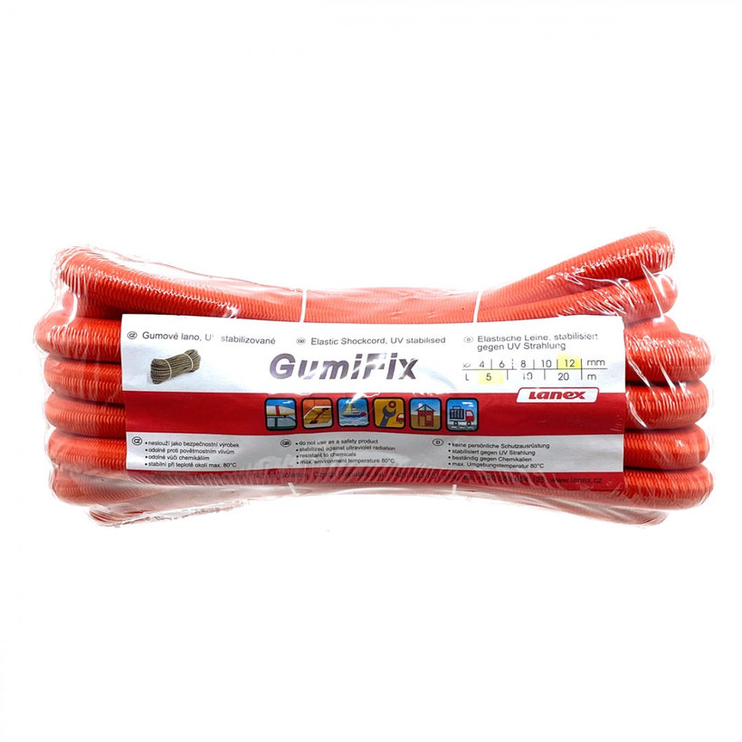 Gumolano s opletom 5m 12mm