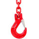 Reťazový záves hák-hák tr 80 (1,5 m, 3150 kg, 10 mm)