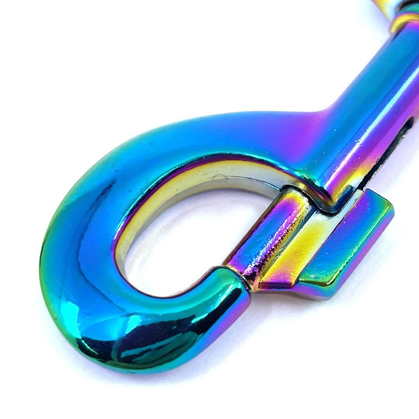 Karabína otočná dúhová 53x13mm