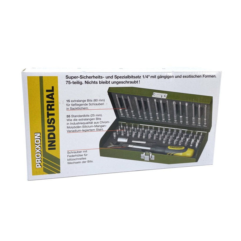 Sada bitov 75 dielna 1/4"