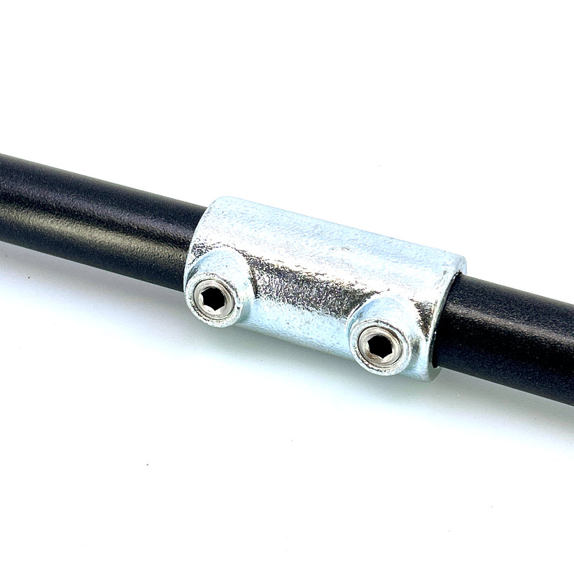 Rúrkový konektor 27 mm - pozinkovaný