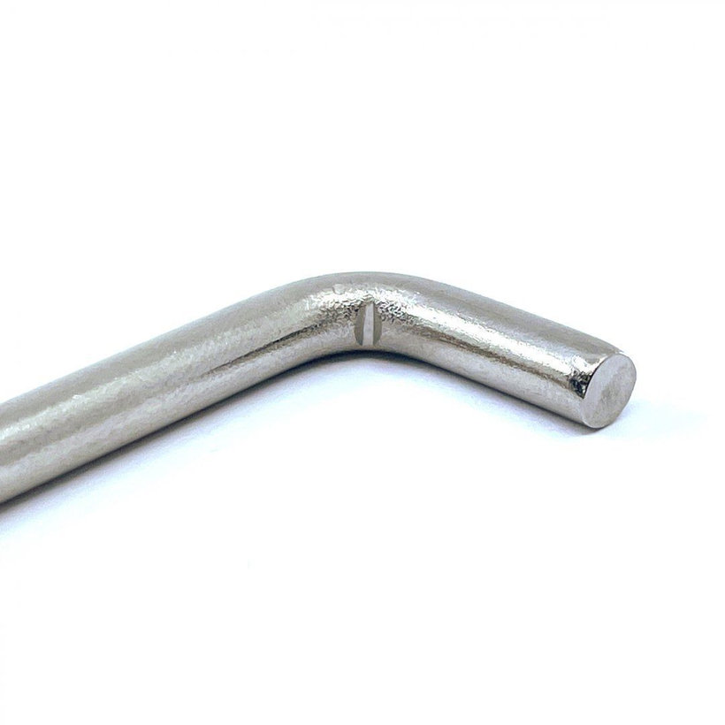 Nerezová skoba s vrutom 60 mm