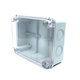 Montážna krabica IP67 s priehľadným vekom 190x145x80mm