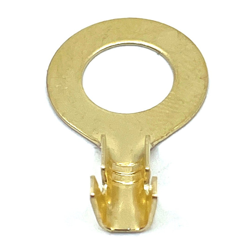 Neizolované mosadzné lisovacie oko - 100ks 2,5mm²