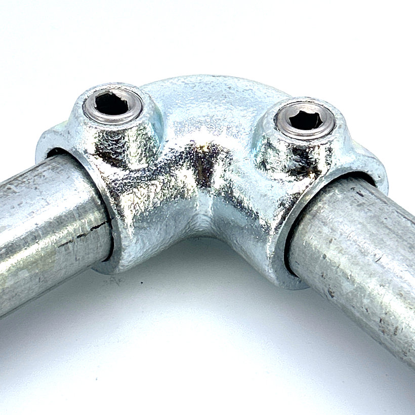 Spojovací článok tvar L 27 mm - pozinkovaný