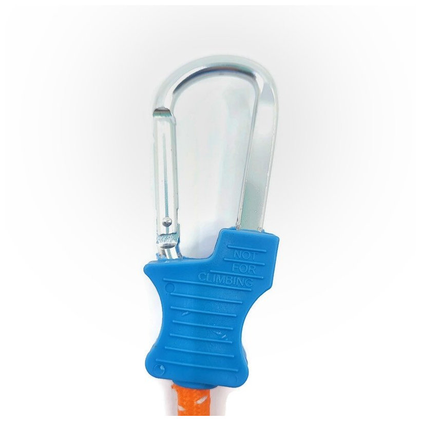 Gumolano s karabínou 10mm 80cm