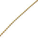 Reťaz guličková žltý zinok 2,1mm