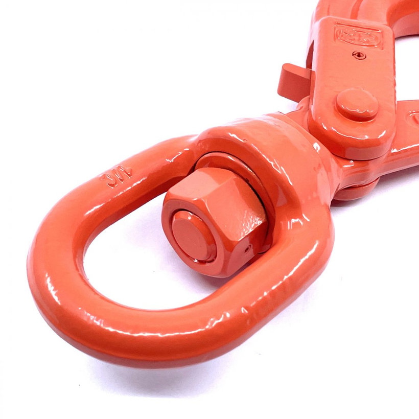 Samozaisťovací otočný hák tr 100 oranžový 13mm